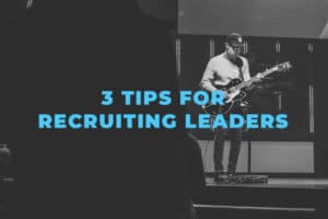how to get more leaders for youth ministry