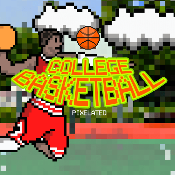 COLLEGE BASKETBALL - PIXELATED - Youth Group Games