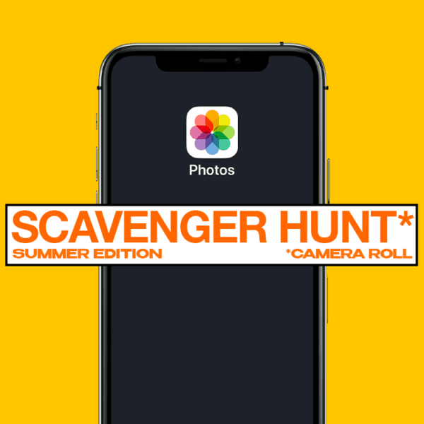 SCAVENGER HUNT - Camera Roll - Summer Edition - Youth Group Games