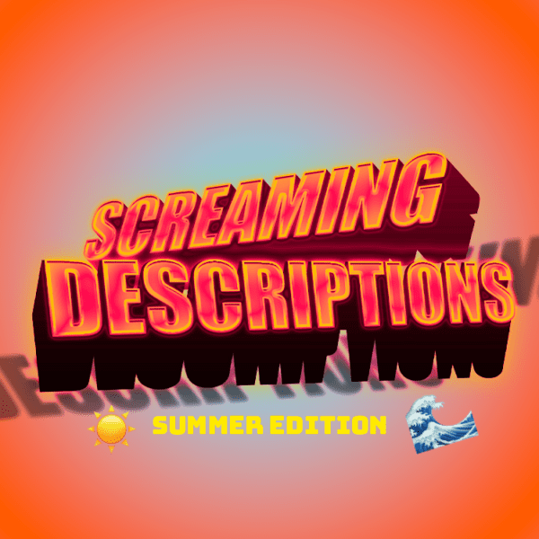 SCREAMING DESCRIPTIONS - SUMMER EDITION - Youth Group Games
