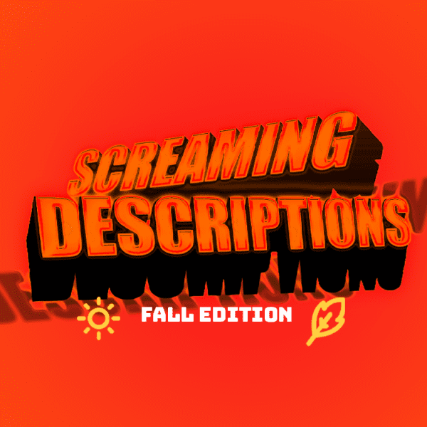 SCREAMING DESCRIPTIONS - FALL EDITION - Youth Group Games