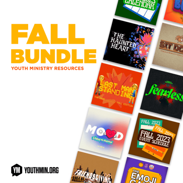 Fall Bundle - Downloadable Youth Ministry Resources