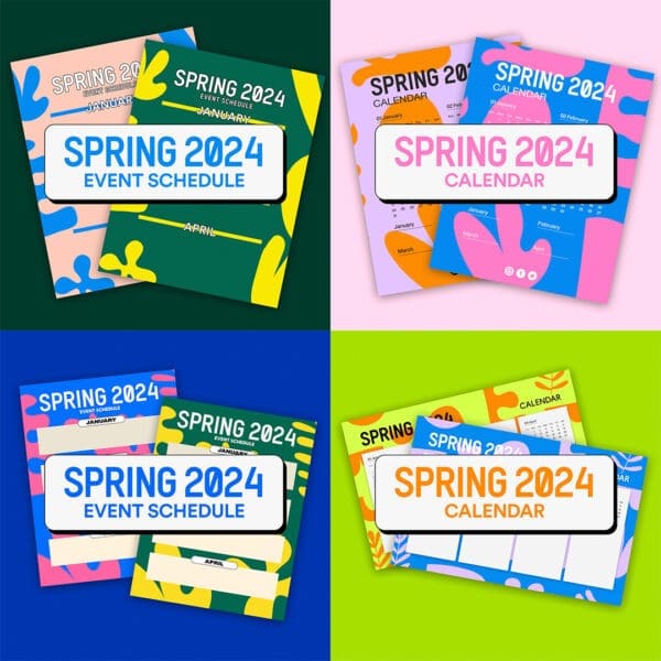 Spring Calendar Bundle - Downloadable Youth Ministry Resources