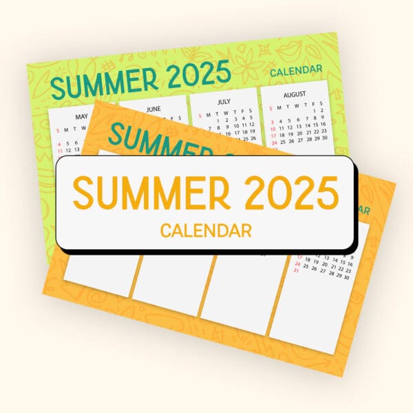 2025 Summer Calendar Bundle - Image 2